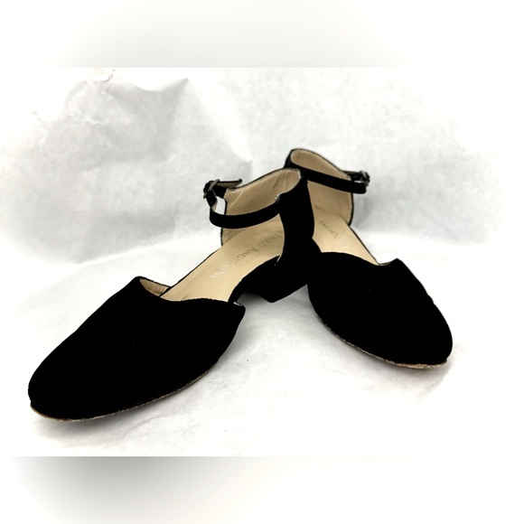 Enzo Angiolini Shoes - Enzo Angiolini Black Velvet Sandals